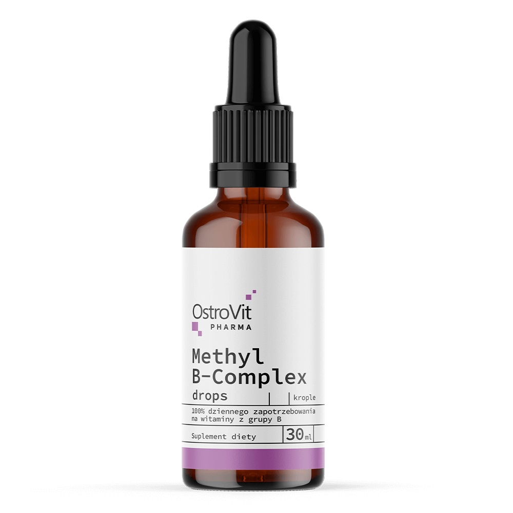Complex Vitamina B OstroVit Pharma Methyl B-Complex drops 30 ml