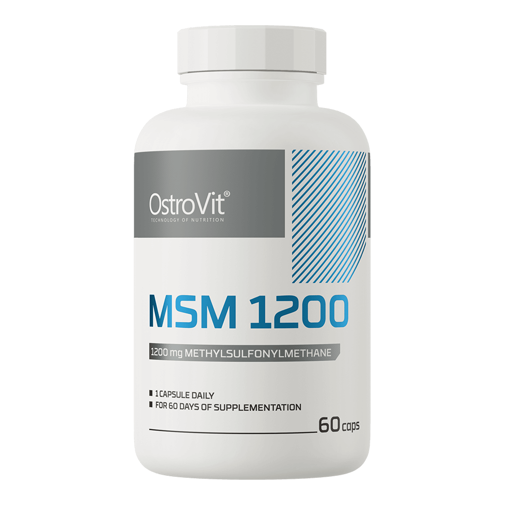 Metilsulfonilmetan OstroVit MSM 1200mg 60 capsules