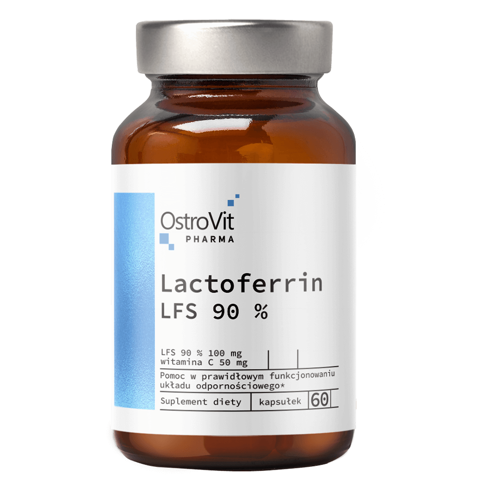 Lactoferina OstroVit Pharma Lactoferrin LFS 90% 60 caps