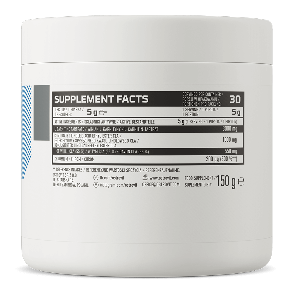 OstroVit 3C CLA Carnitine Chromium 150 g