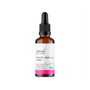 Biotină lichidă OstroVit Pharma Biotin 2500mcg drops 30ml