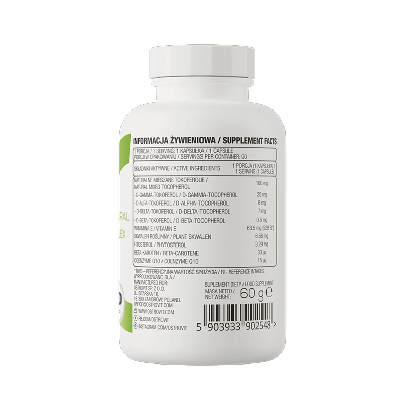 OstroVit Vitamina E 90 capsule
