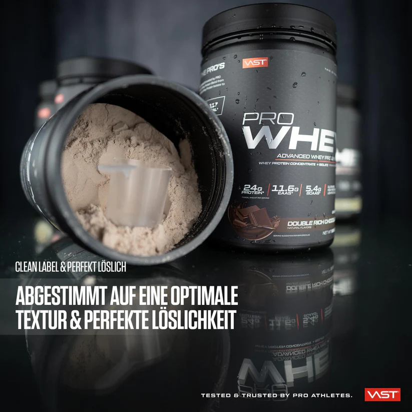 VAST PRO Whey Proteina din Zer Premium 900g