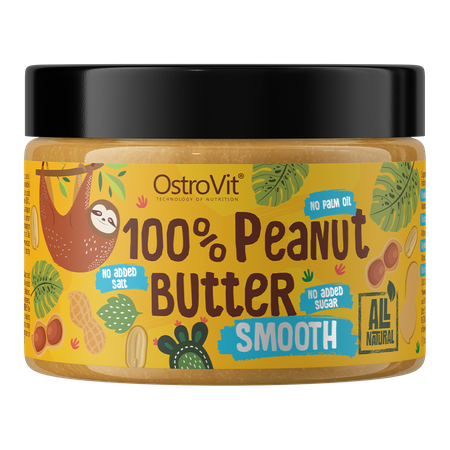 Unt de Arahide OstroVit Peanut Butter 100% 500g