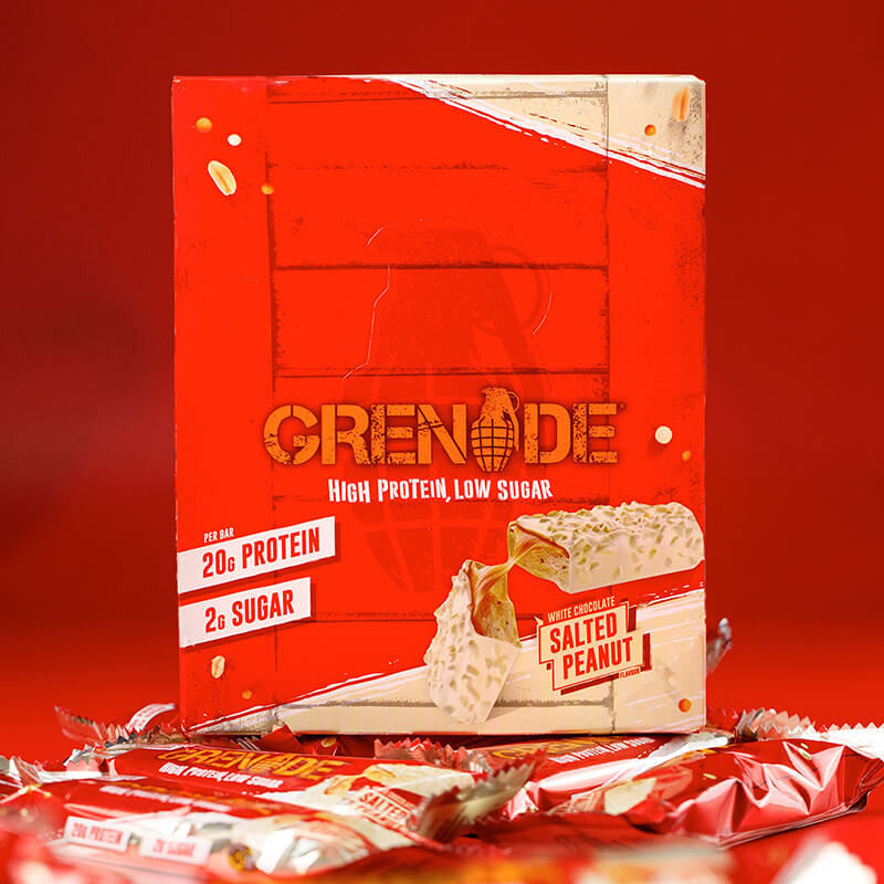 Cutie 12 Batoane Proteice Grenade Protein Bar 60g