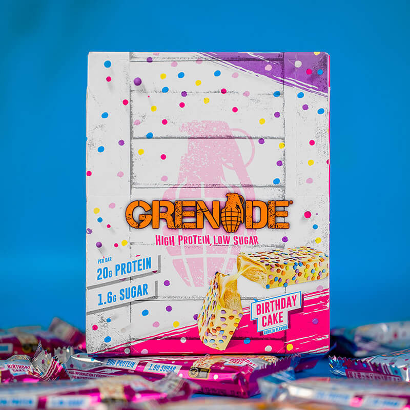 Cutie 12 Batoane Proteice Grenade Protein Bar 60g