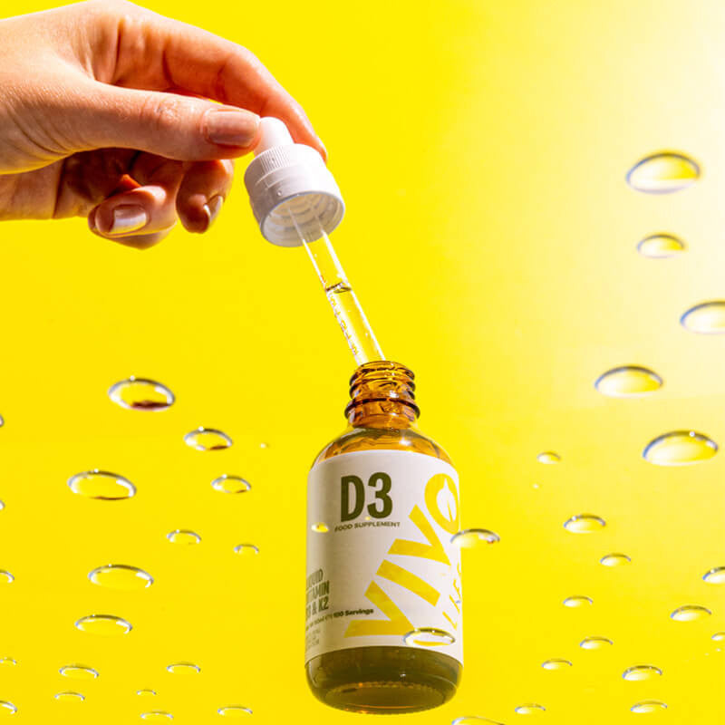 Vivo Vitamina D3 + K2 Lichidă 2000UI 50ml