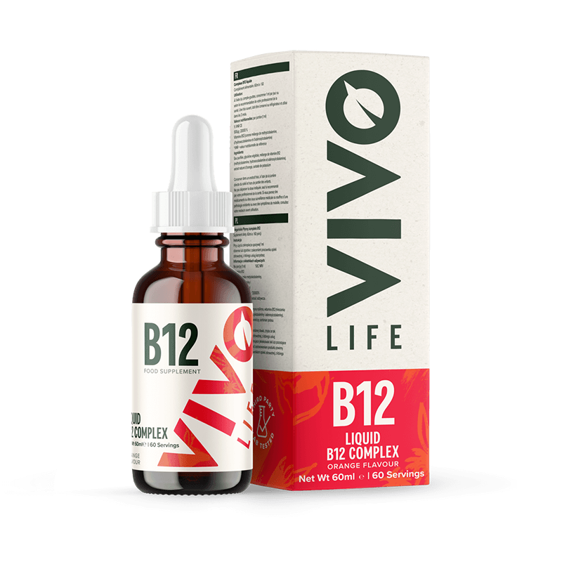 Vivo Complex Vitamina B12 Lichidă 500mcg 60ml