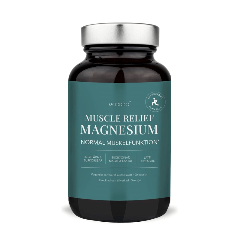 Nordbo Muscle Relief Magneziu 90 capsule