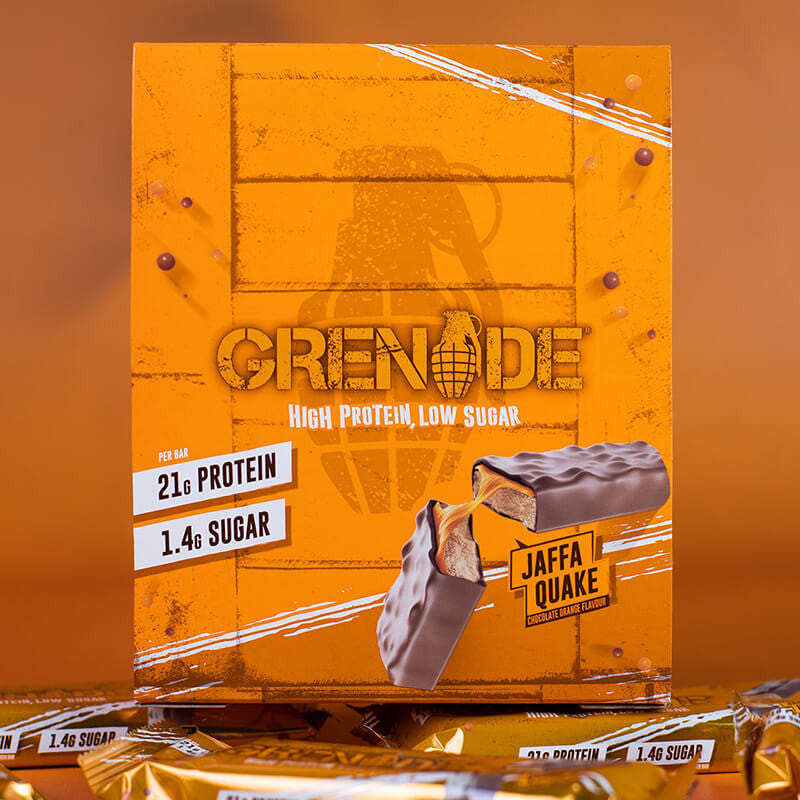 Cutie 12 Batoane Proteice Grenade Protein Bar 60g