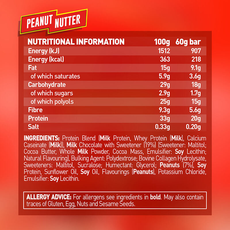 Cutie 12 Batoane Proteice Grenade Protein Bar 60g