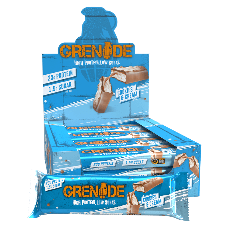 Cutie 12 Batoane Proteice Grenade Protein Bar 60g