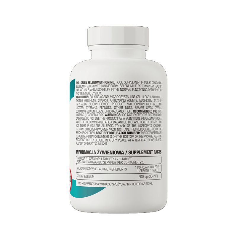 OstroVit Seleniu 200mcg 220 tablete