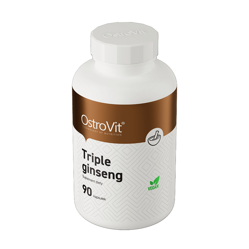 Ginseng Complex OstroVit Triple Ginseng 90 capsule
