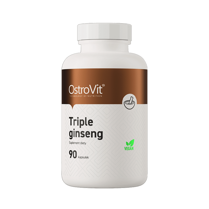 Ginseng Complex OstroVit Triple Ginseng 90 capsule
