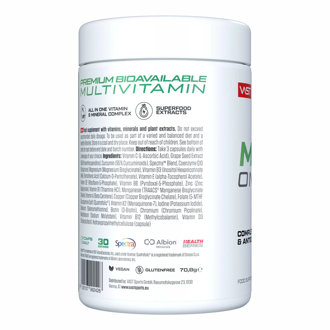 Complex Multivitamine si Antioxidanti VAST Multi One 90 capsule