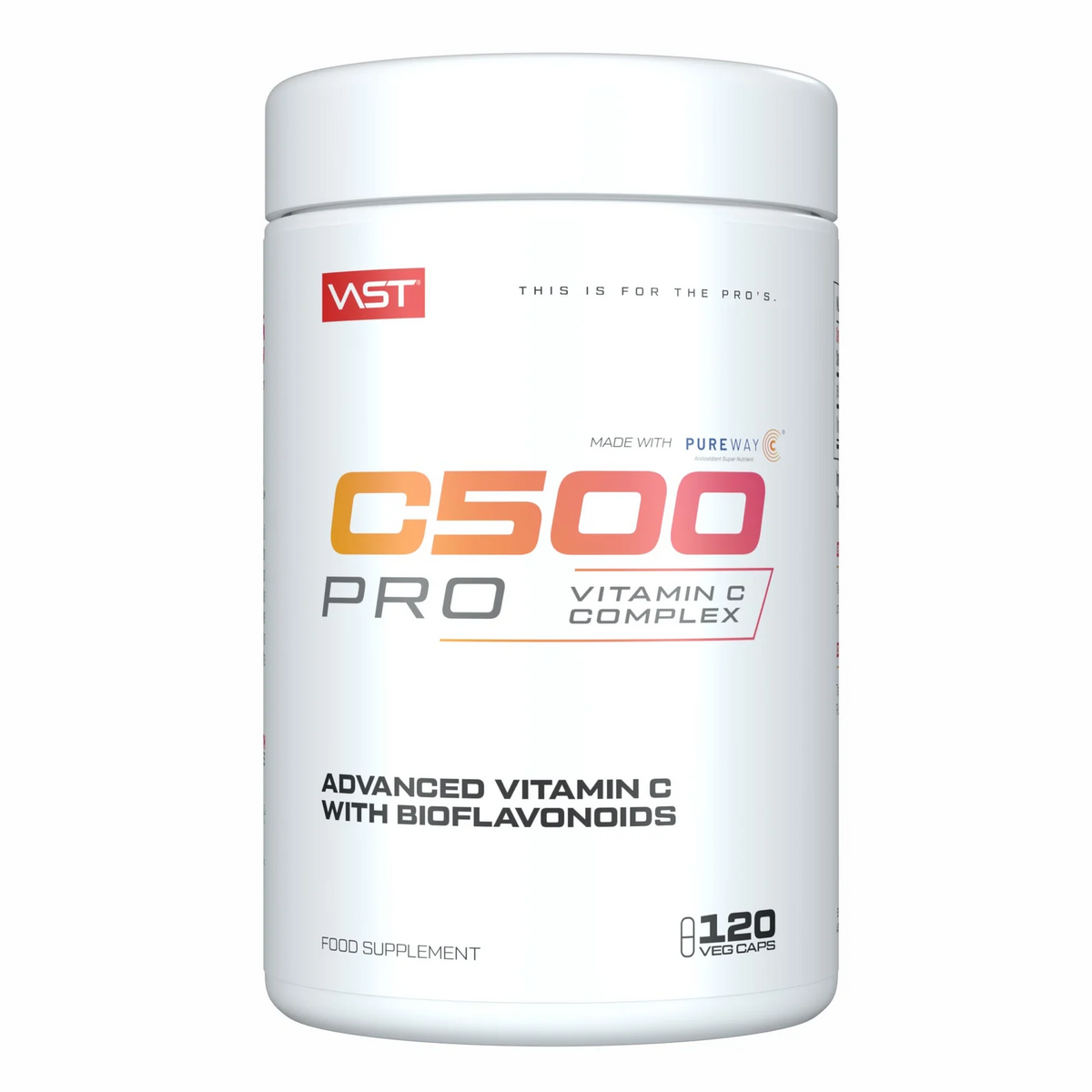 VAST C500 PRO Vitamina C 120 capsule