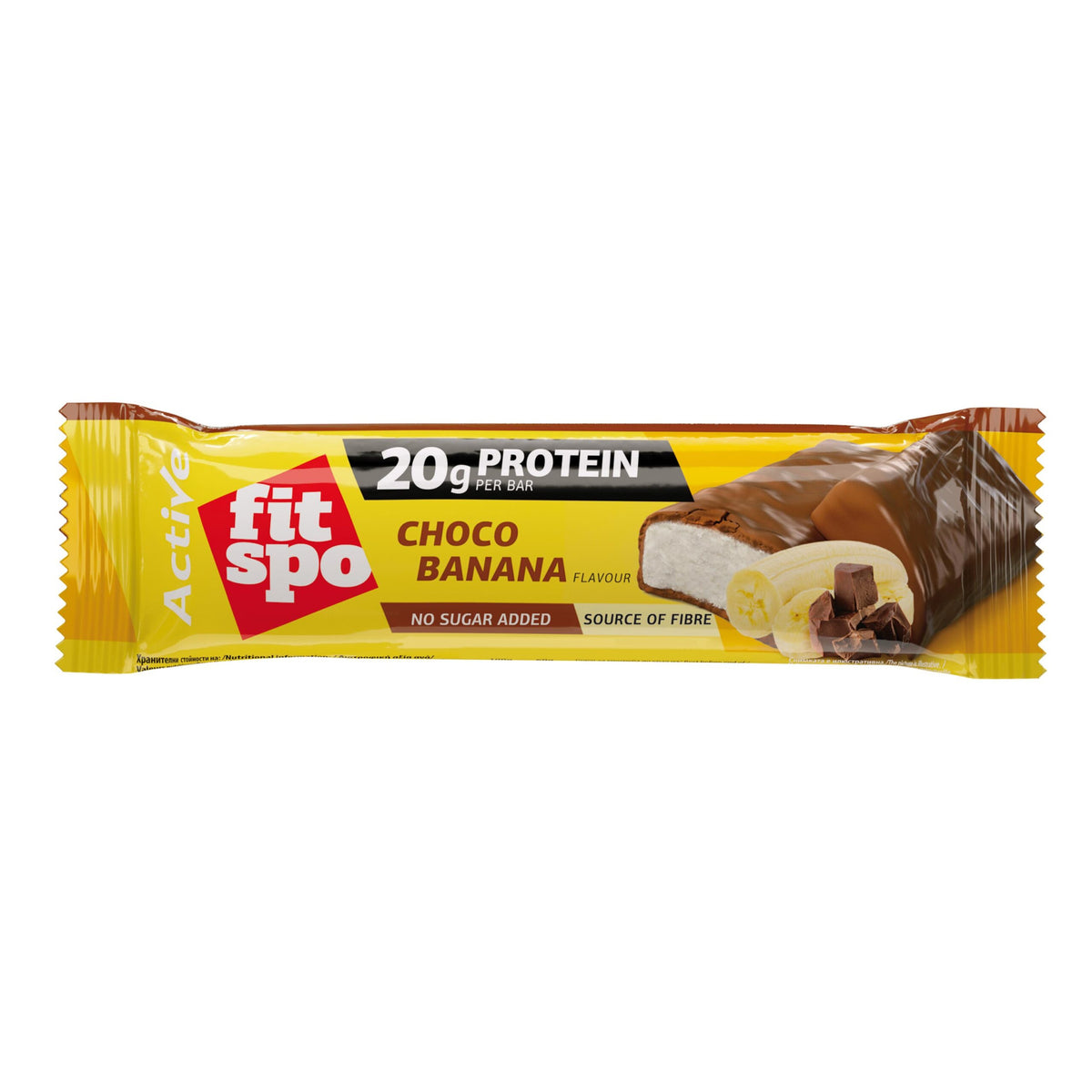 Baton Proteic FitSpo Active Protein Bar 60g - Diverse arome