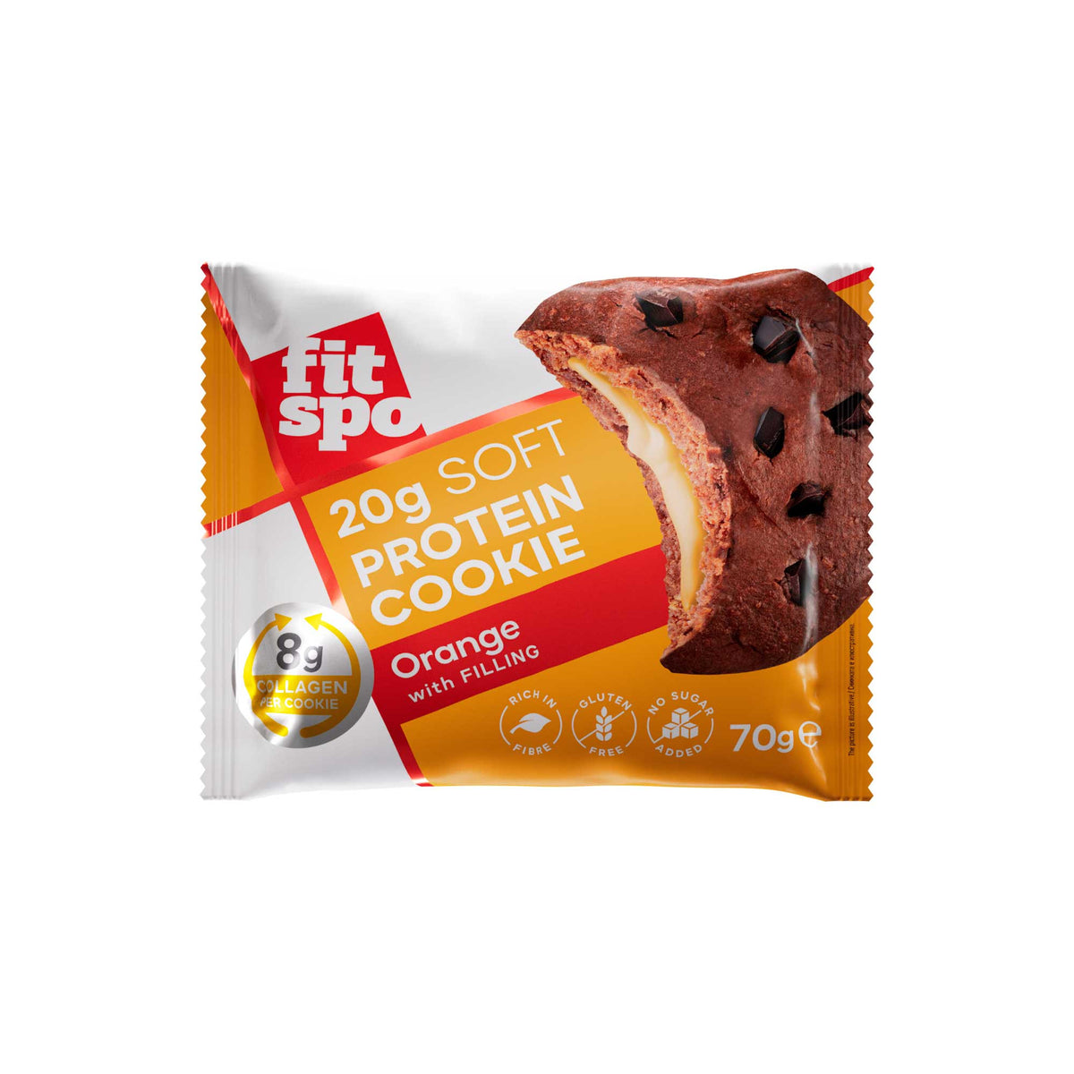 Prăjitură proteică FitSpo Protein Cookie 70g - Diverse arome