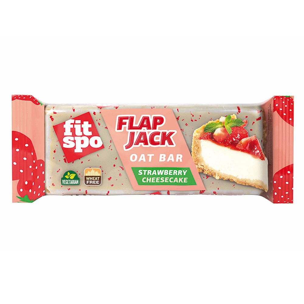 Baton din Ovăz FitSpo Flapjack Oat Bar 90g - Diverse Arome