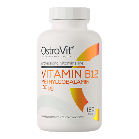 OstroVit Vitamina B12 Metilcobalamină 100mcg 120 tabs