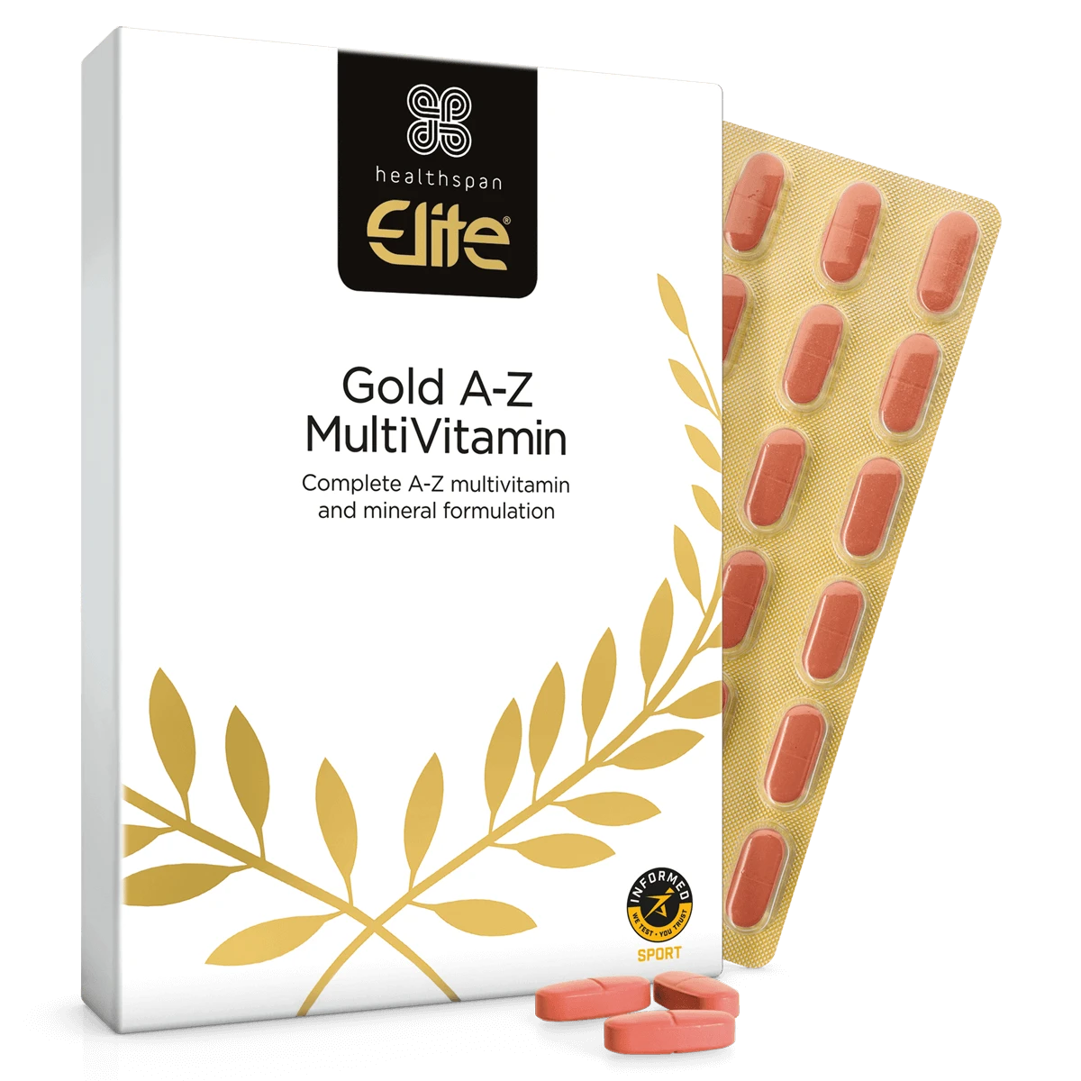 Complex Multivitamine Healthspan Elite Gold A-Z Multivitamin 120 tablete