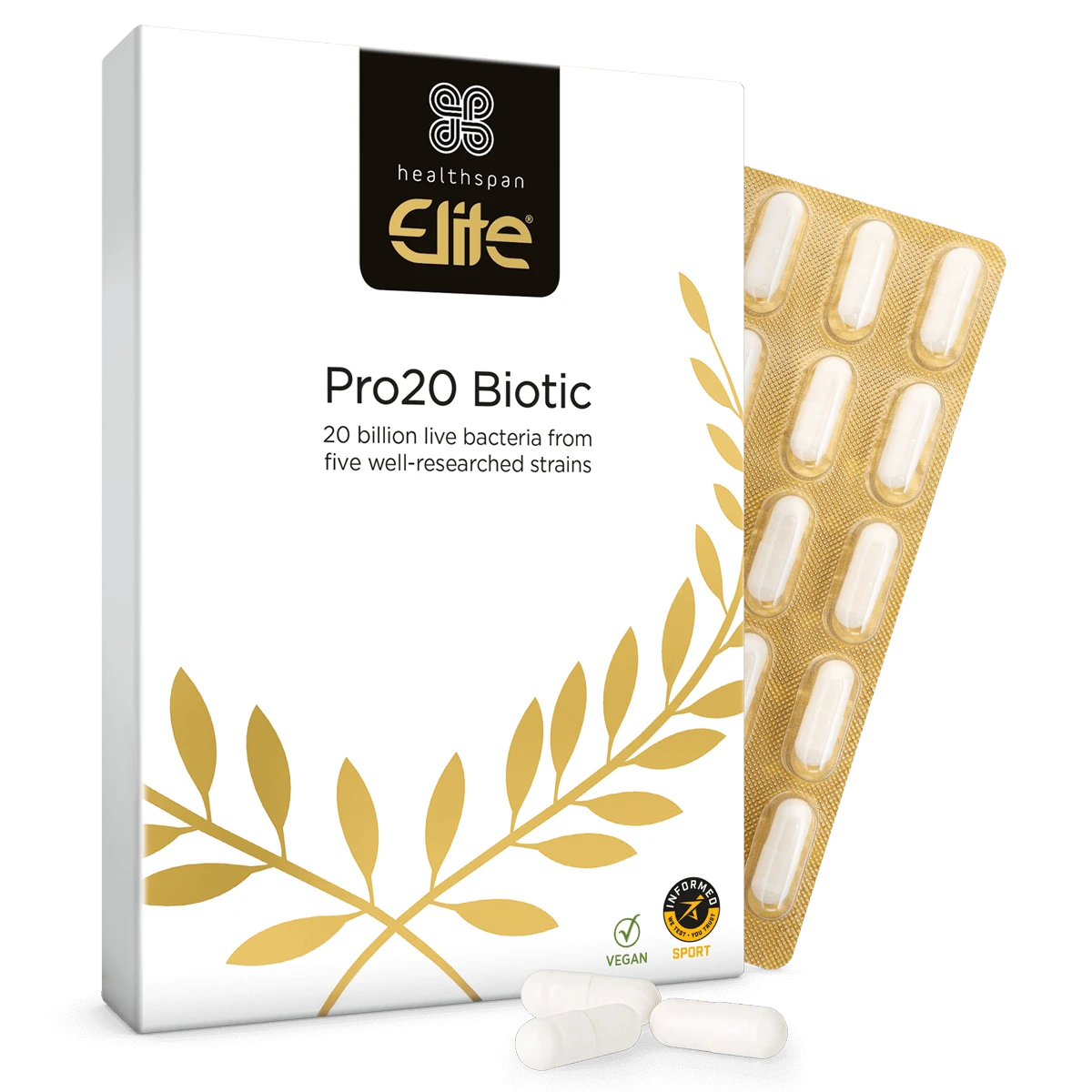 Probiotic Healthspan Elite Pro20 Biotic 120 capsule