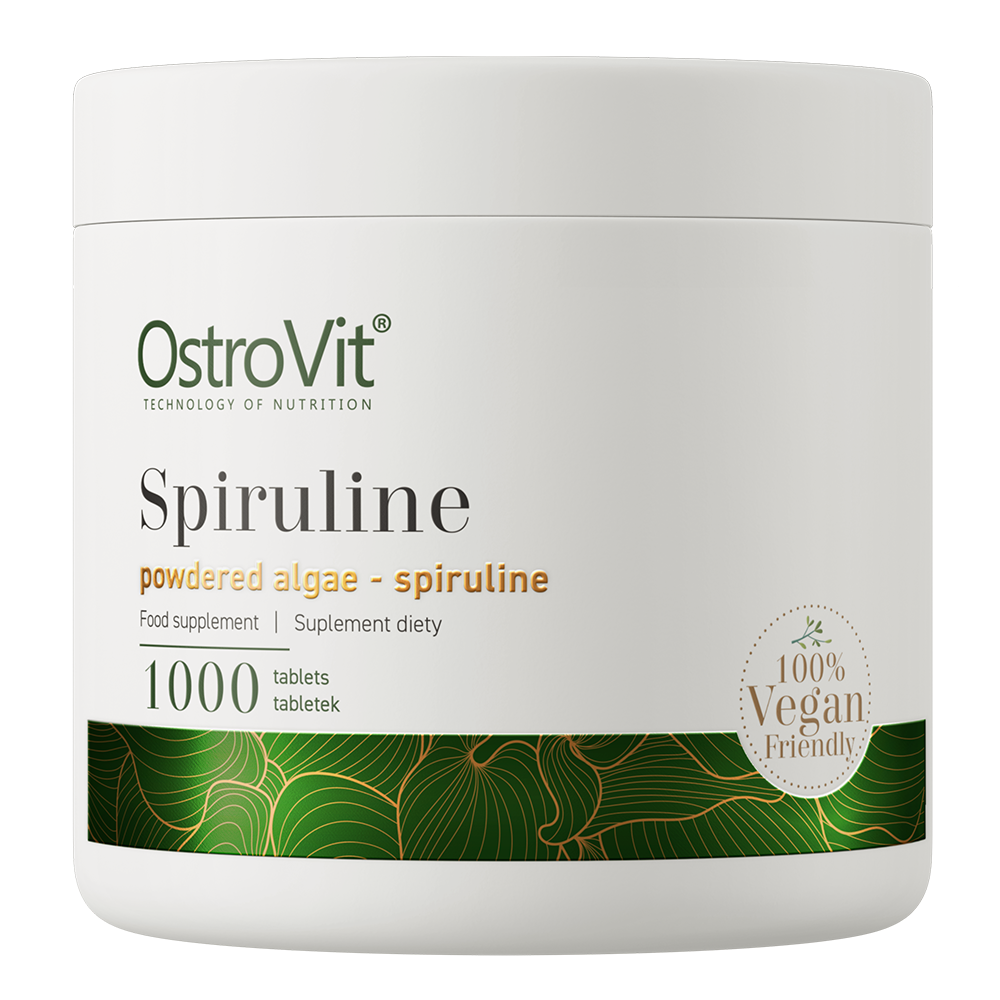 Spirulina Tablete OstroVit Spiruline Vege 1000 tabs