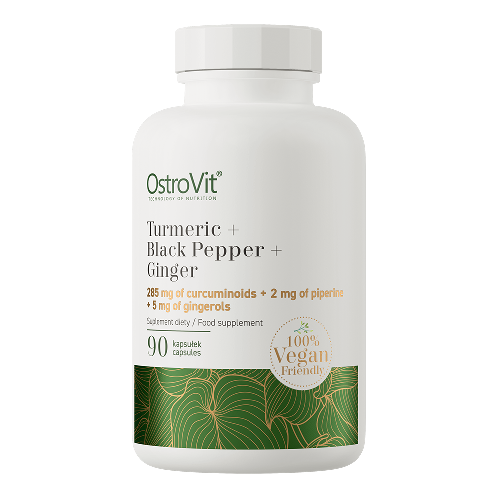 OstroVit Turmeric + Black Pepper + Ginger VEGE 90 capsule