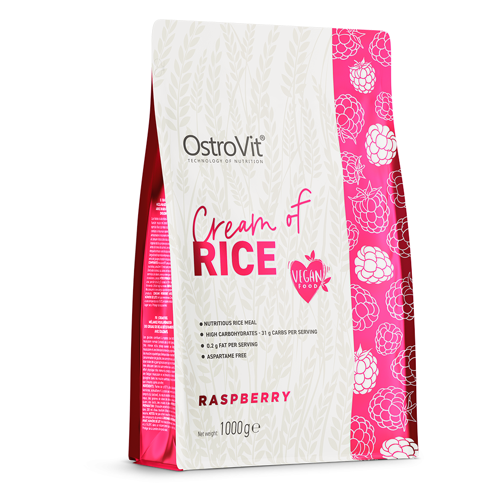 Crema de orez OstroVit Cream of Rice 1kg - Diverse arome