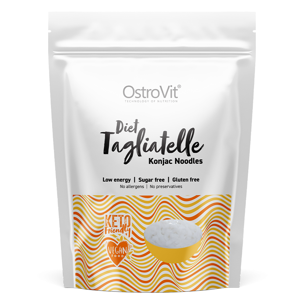 Paste Konjac OstroVit Diet Tagliatelle Noodles 400g