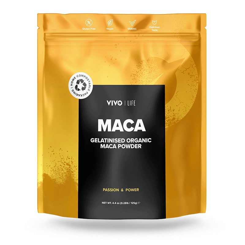 Vivo Pudră Organică de Maca Gelatinizată 125g