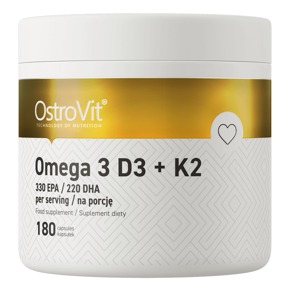 OstroVit Omega 3 + D3 + K2 180 capsule