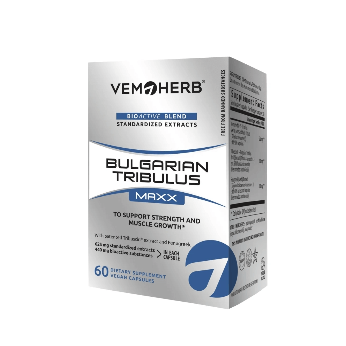 Tribulus VemoHerb Bulgarian Tribulus Maxx 60 capsule