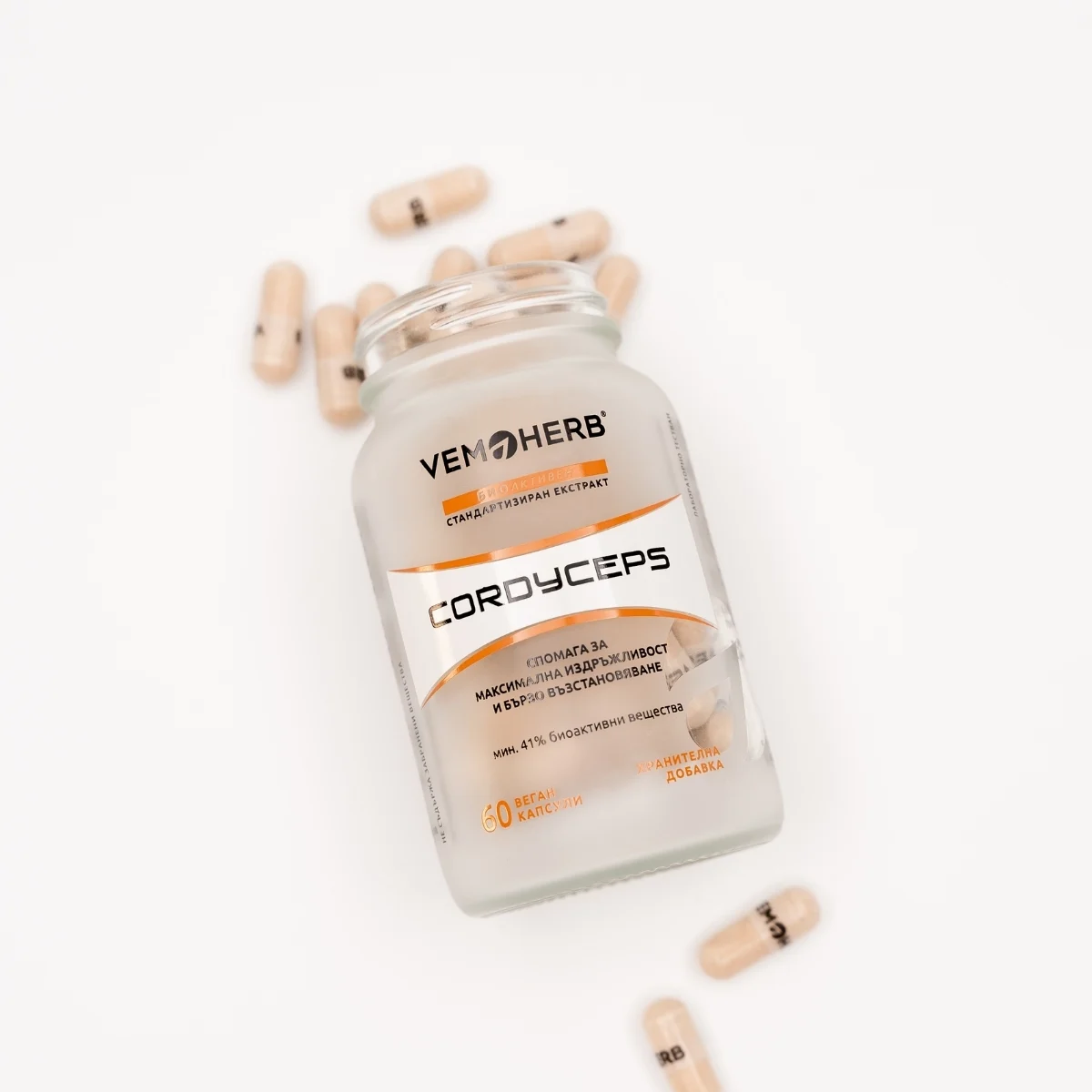 Extract de Cordyceps VemoHerb Cordyceps 60 capsule