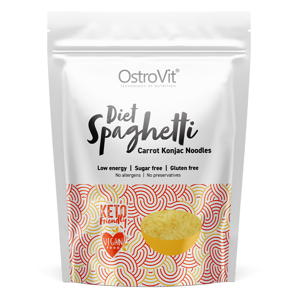 Paste Konjac OstroVit Diet Spaghetti Carrot Noodles 400 g