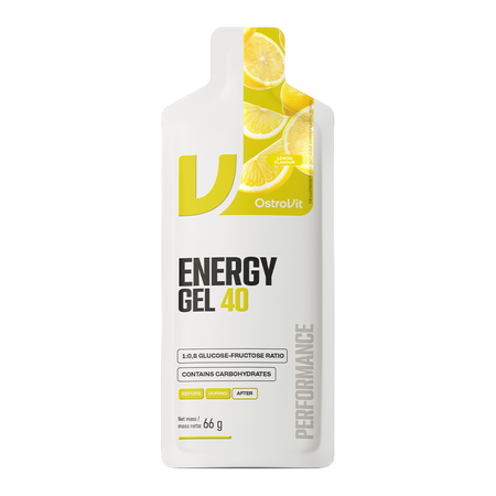 Gel energizant Ostrovit Energy gel 40, 66g