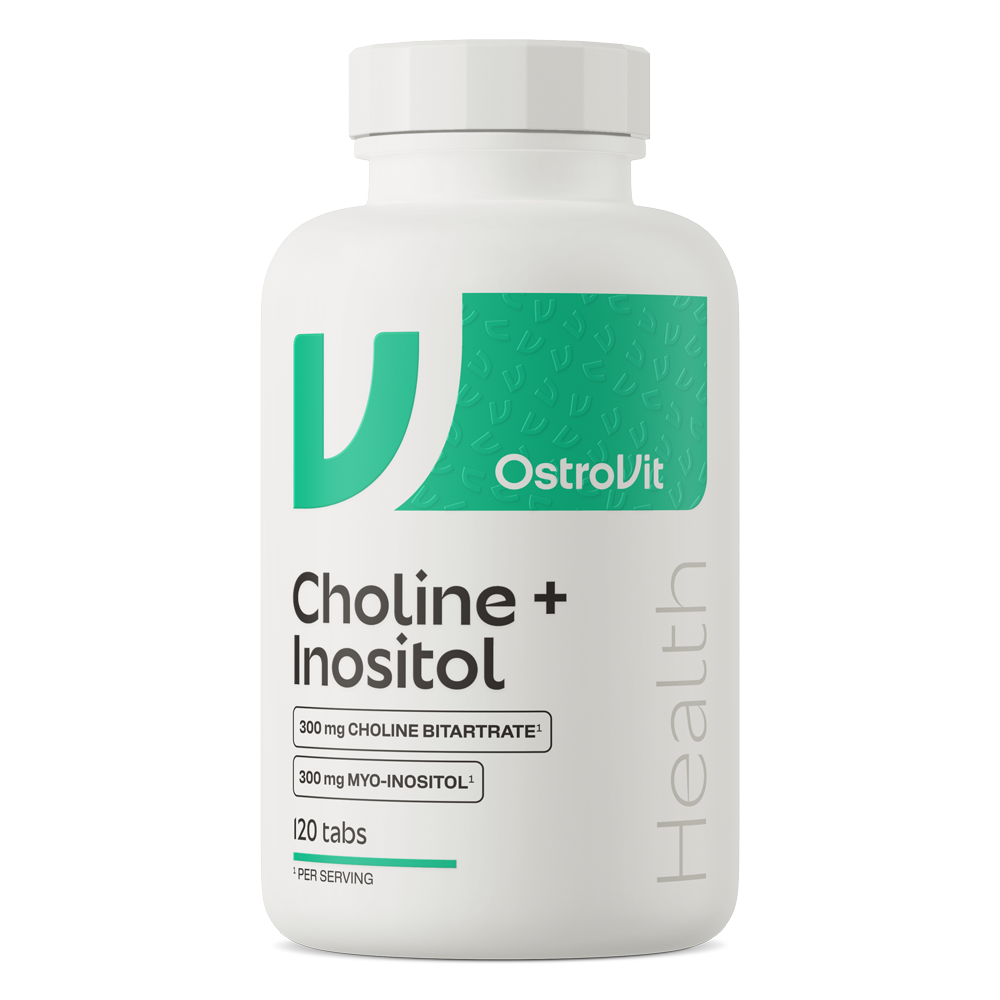 Colina si Inositol OstroVit Choline + Inositol 120 tablete