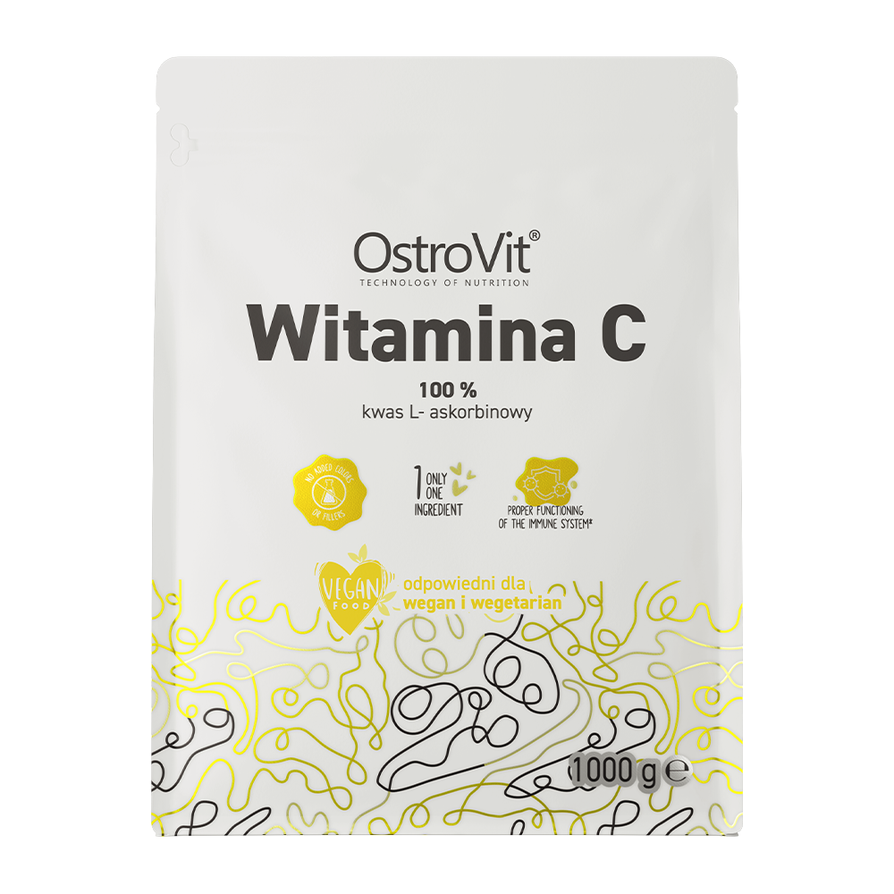 OstroVit Vitamina C Pulbere Fara Aroma 1000g