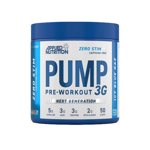 Applied Nutrition Pump 3G Zero Stim Pre-Workout 375g