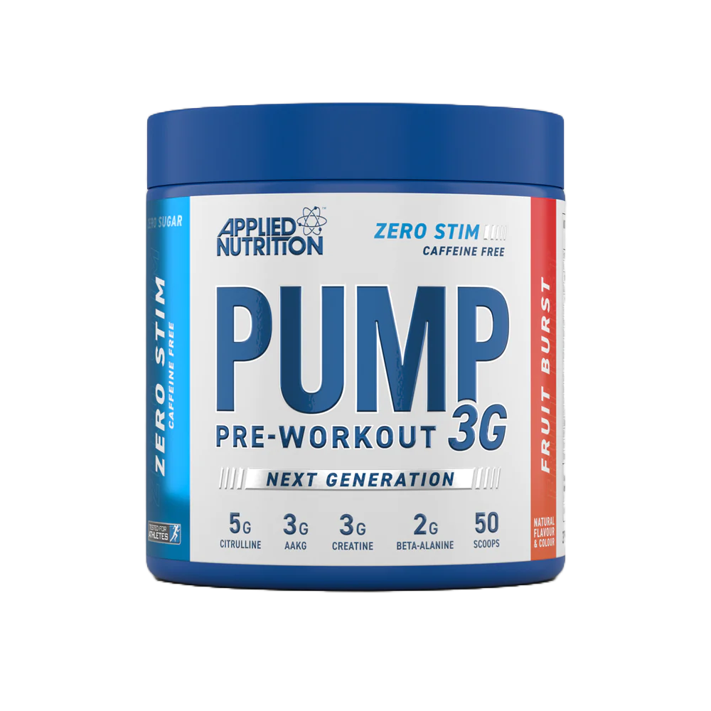 Applied Nutrition Pump 3G Zero Stim Pre-Workout 375g