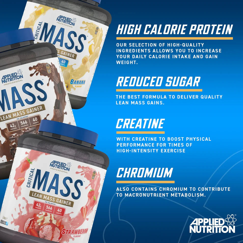 Applied Nutrition Critical Mass Professional 6kg - Diverse Arome