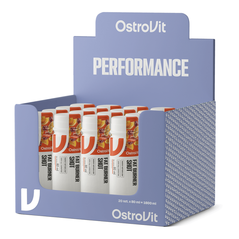 Cutie 20 Shoturi OstroVit Fat Burner Extreme Shot 80ml