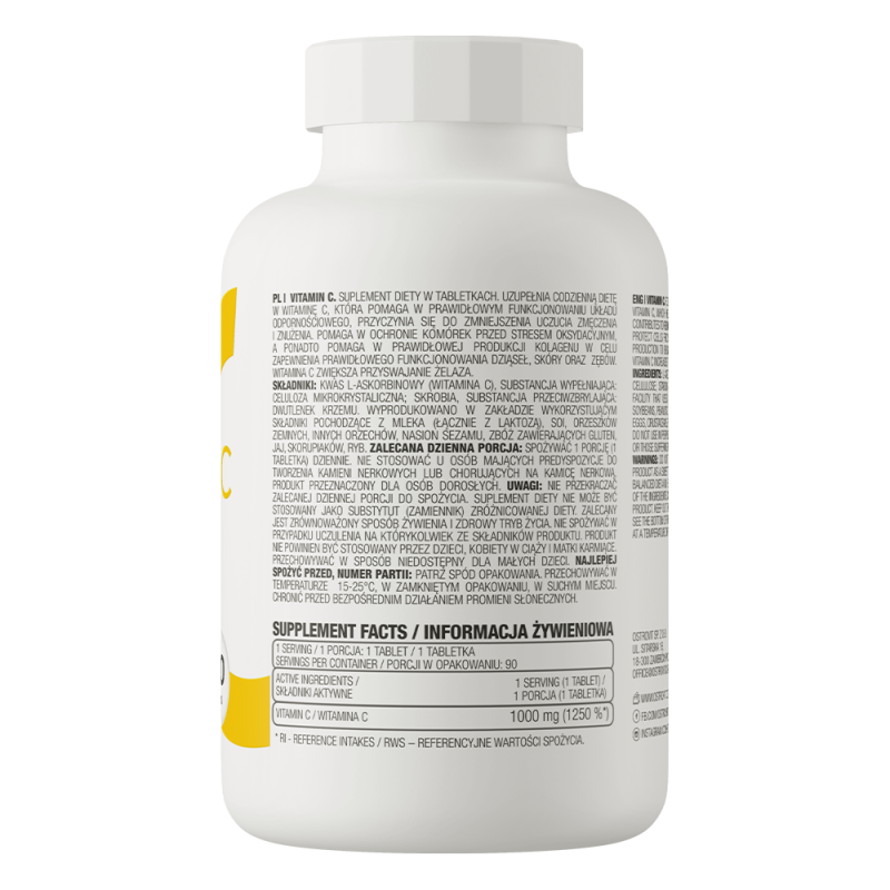 OstroVit Vitamina C 1000mg 90 tablete