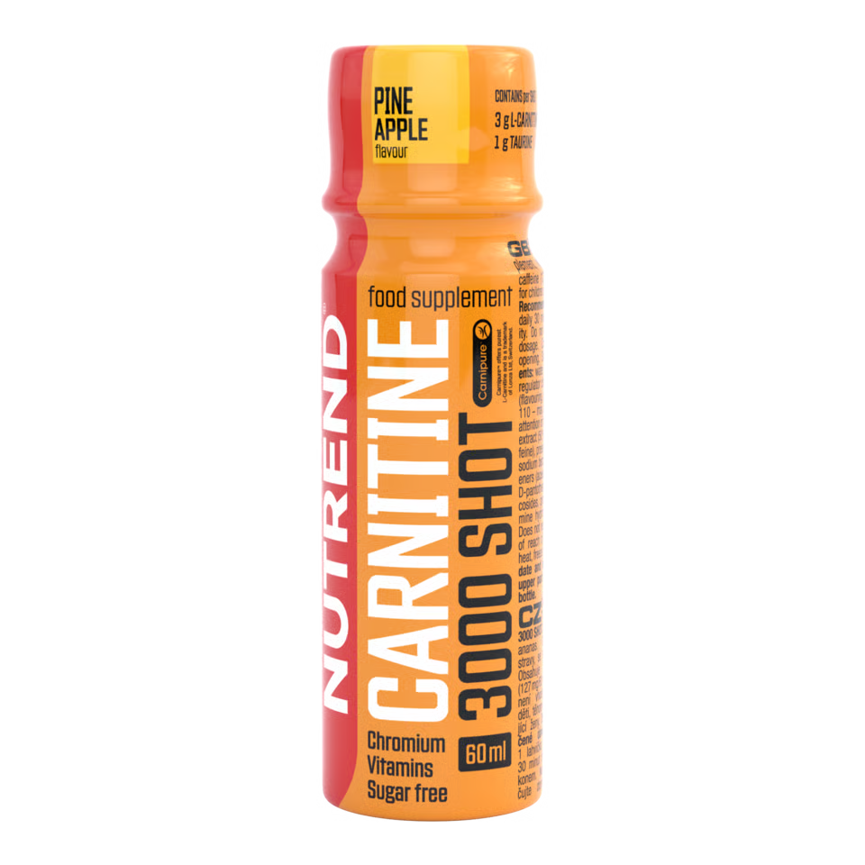 Nutrend Shot L-Carnitină 3000mg 60ml