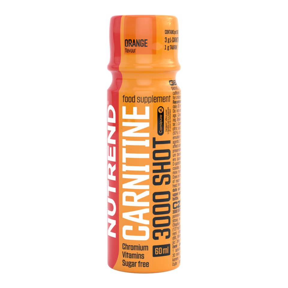 Nutrend Shot L-Carnitină 3000mg 60ml