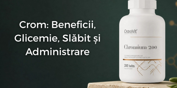 Crom: Beneficii, Glicemie, Slăbit și Administrare