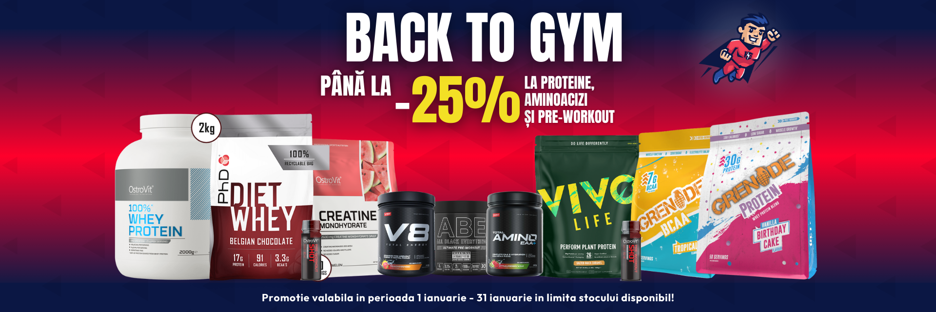 Ianuarie Back To Gym