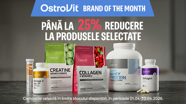 Aprilie - Pana la 25% Reducere la produsele selectate OstroVit