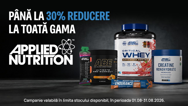 August - Applied Nutrition - pana la 30% Discount